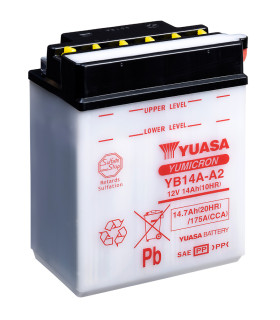 Batería Yuasa YB14A-A2 Combipack Convencional