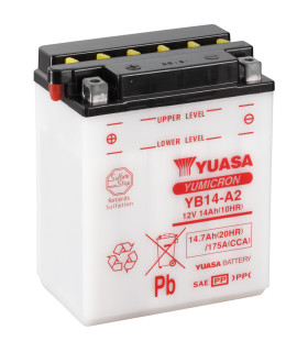 Batería Yuasa YB14-A2 Combipack Convencional