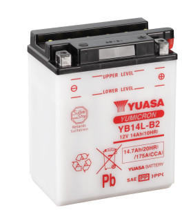 Batería Yuasa YB14L-B2 Combipack Convencional
