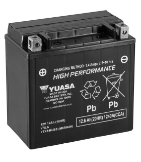 Batería Yuasa YTX14H-BS Alto Rendimiento