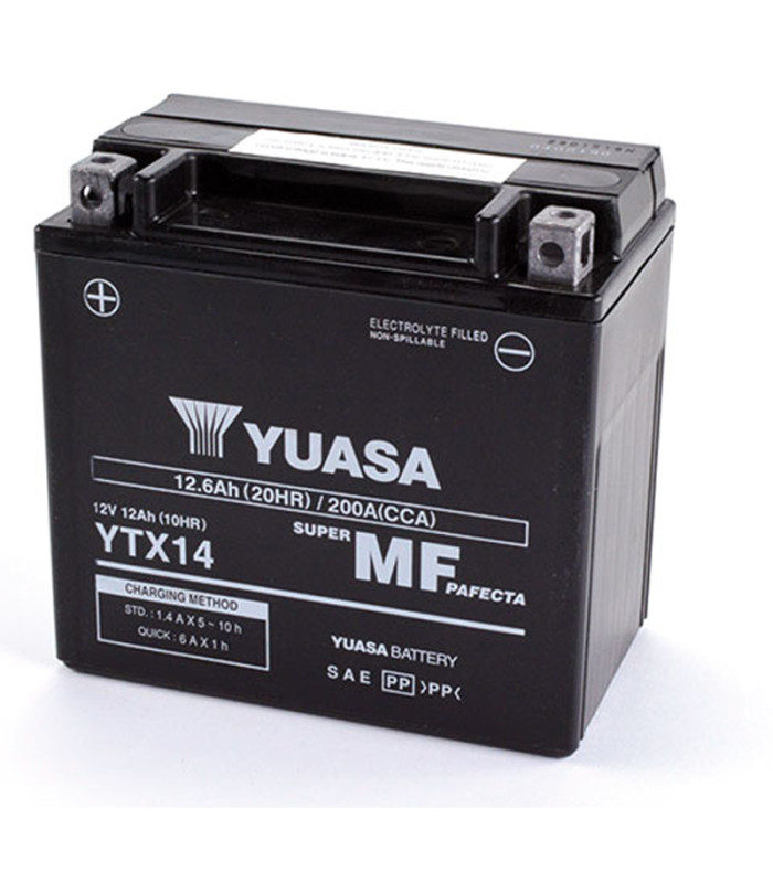 Batería Yuasa YTX14-WC Precargada