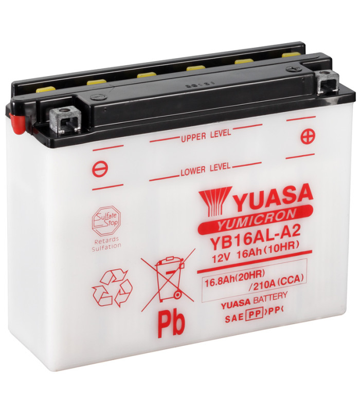 Batería Yuasa YB16AL-A2 Combipack Convencional