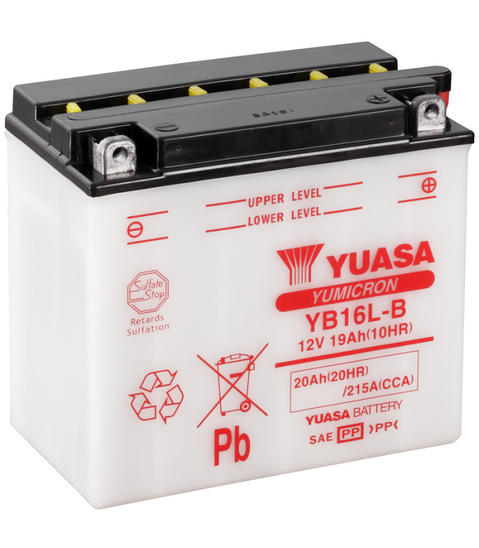 Batería Yuasa YB16L-B Combipack Convencional