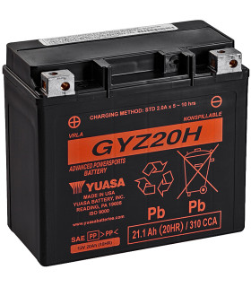 Batería Yuasa GYZ20H Alto Rendimiento