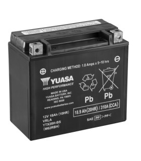 Batería Yuasa YTX20H-BS Alto Rendimiento