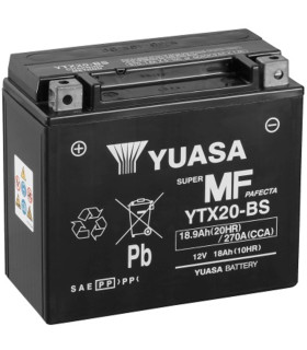Batería Yuasa YTX20-BS Sin Mantenimiento