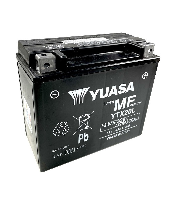Batería Yuasa YTX20L-WC Precargada