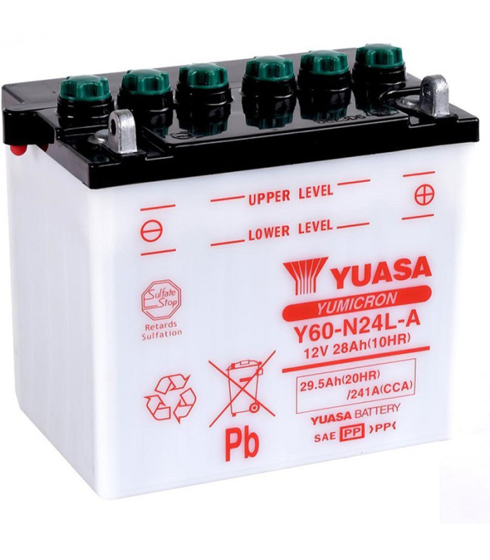 Batería Yuasa Y60N24L-A Combipack Convencional