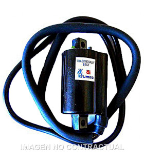 Bobina 12V - CC - 2,5 OHM - 2 Fastons - con cable 110 cm