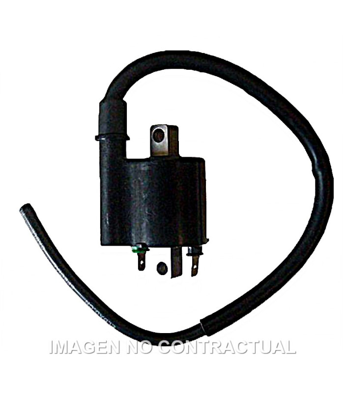 Bobina 12V 3 OHM - 2 Fastons con cable 40 cm.