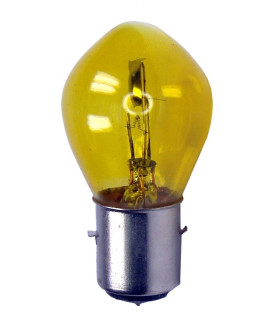 Lámpara Casquillo BA 20 D 12V 35/35W Amarilla