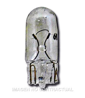 Lámpara Hert de posición/matrícula Todo Cristal T10 24V 3W