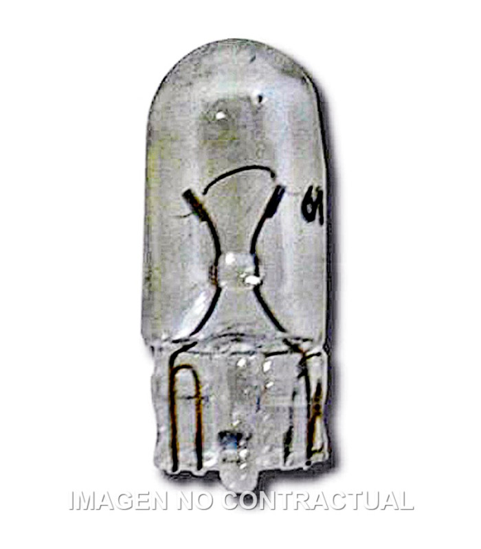 Lámpara Hert de posición/matrícula Todo Cristal T10 24V 5W
