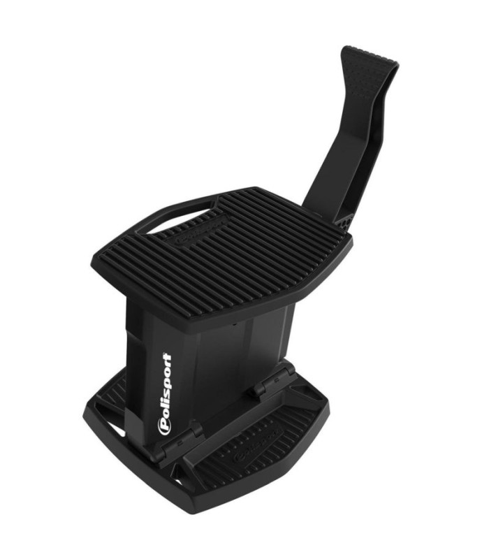 CABALLETE ELEVADOR PLEGABLE POLISPORT NEGRO