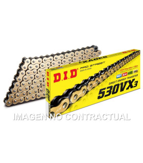 Cadena DID 530 VX3 (G&B) x 120 R