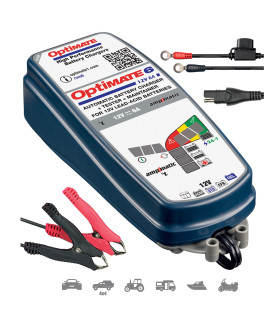 Cargador/Mantenedor de baterías Optimate 6 AMPMATIC 6A TM-360
