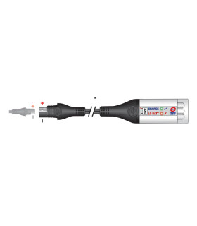 Comprobador Optimate con linterna LED O120