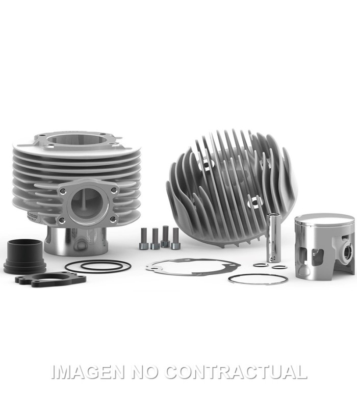 Grupo térmico Malossi MHR Ø 63 aluminio CVF2 pasador Ø 15 Vespa PX 125 2T