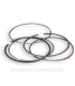 Segmentos D 67 X 1 Aprilia Leonardo 125 4T 319990
