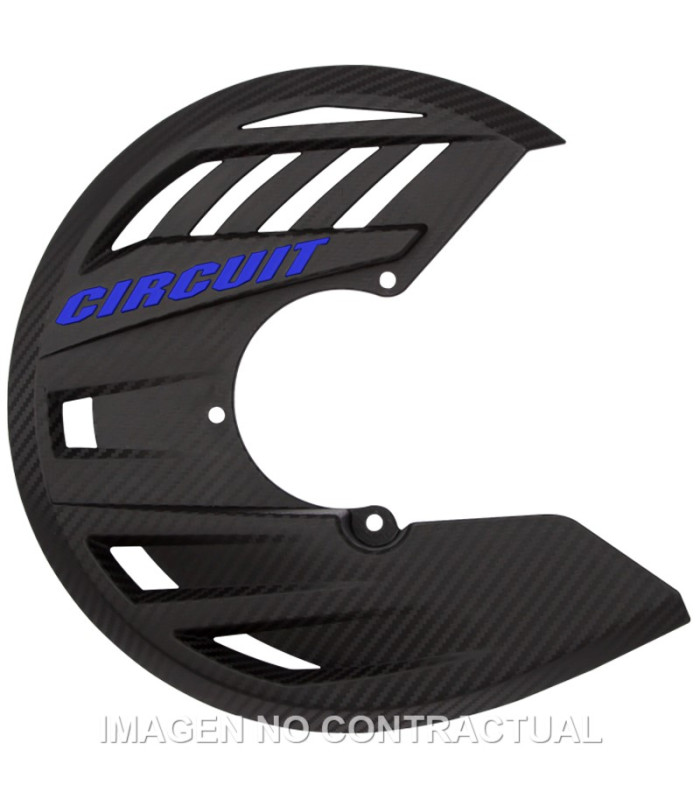 Protector Disco Circuit Carbon-Azul