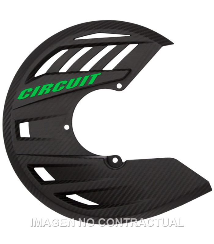 Protector Disco Circuit Carbon-Verde