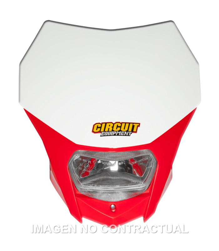 Portafaro Circuit Circuit Bagus Rojo Fluor-Blanco