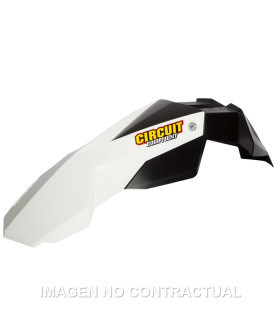 Guardabarros Delantero Circuit Stealth Blanco