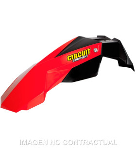 Guardabarros Delantero Circuit Stealth Rojo Fluo