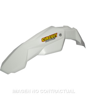 Guardabarros Delantero Circuit Stealth Blanco/Blanco
