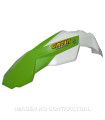 Guardabarros Delantero Circuit Stealth Blanco/Verde