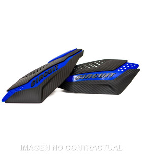 Paramanos Circuit Dakar Carbon-azul Con kit de montaje incluido