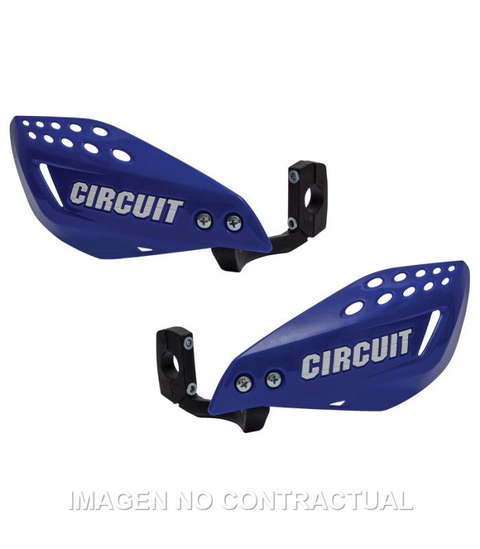 Paramanos Circuit Vector Azul-Blanco