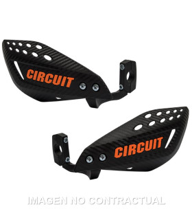 Paramanos Circuit Vector Carbon Naranja