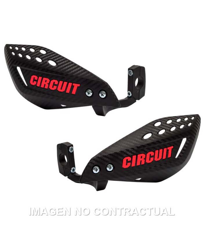 Paramanos Circuit Vector Carbon Rojo