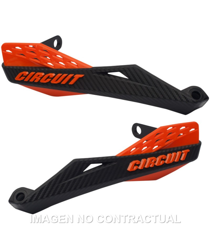 Paramanos Circuit Fenix Nylon Negro-Naranja