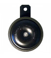 Claxon japonés Nikki negro 12V - CC 3,0A - 105dB/415Hz - Ø 85 mm. - (tono alto)