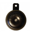 Claxon japonés Nikko negro 12V - CC 3,0A - 105dB/415Hz - Ø 85 mm. - tono bajo