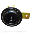 Claxon zincado blanco 12V - 1,5A / 430 Hz - Ø 70 mm
