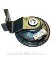 Claxon zincado blanco 12 - 3A/105-118db - Ø 70 mm