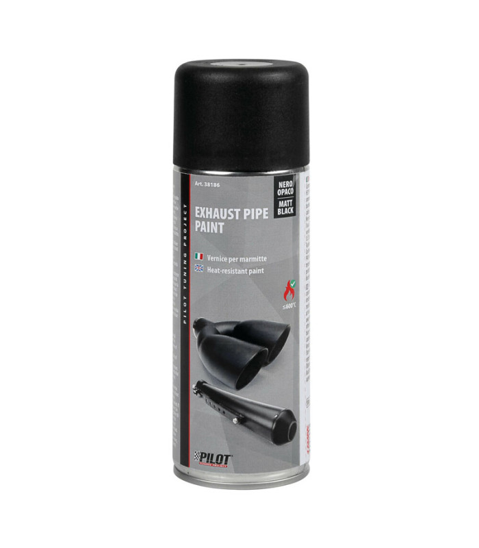 PINTURA EN SPRAY PARA SILENCIADORES LAMPA 400 ML NEGRO MATE