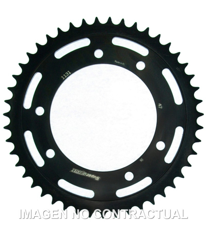 Corona Supersprox acero Rieju 420 x 47