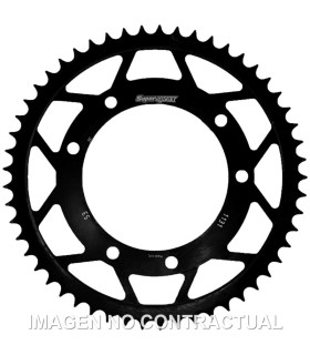 Corona Supersprox acero Derbi - Yamaha 420 x 53