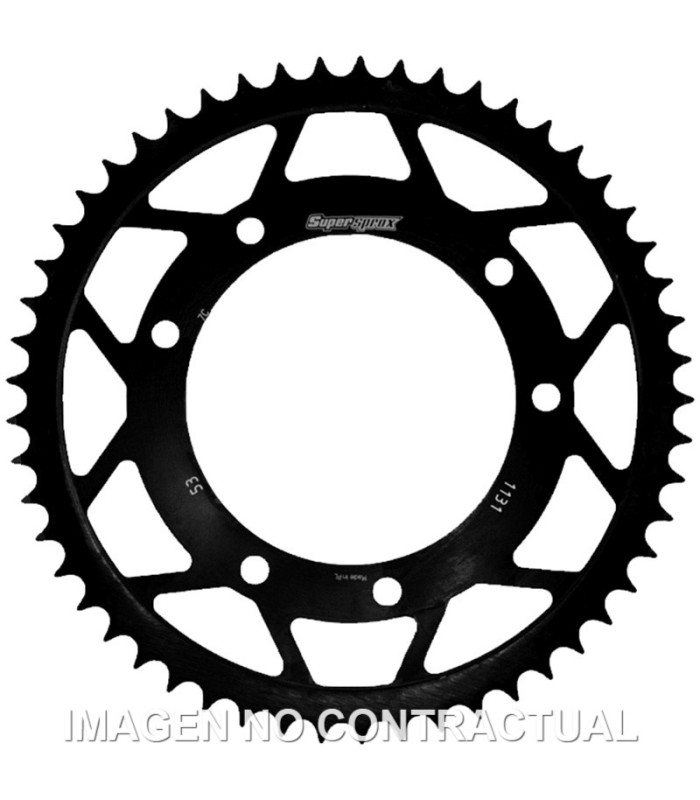 Corona Supersprox acero Derbi - Yamaha 420 x 53