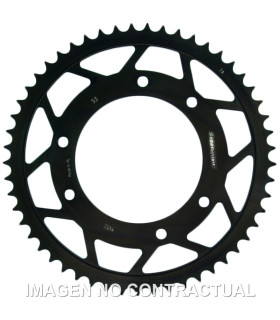 Corona Supersprox acero Derbi 420 x 53