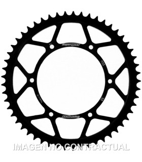 Corona Supersprox acero Aprilia - Derbi 420 x 53