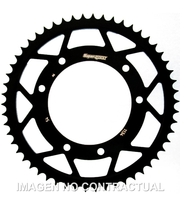Corona Supersprox acero Derbi 428 x 54