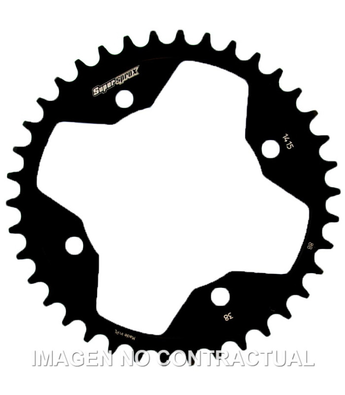 Corona Supersprox acero Kawasaki 520 x 38