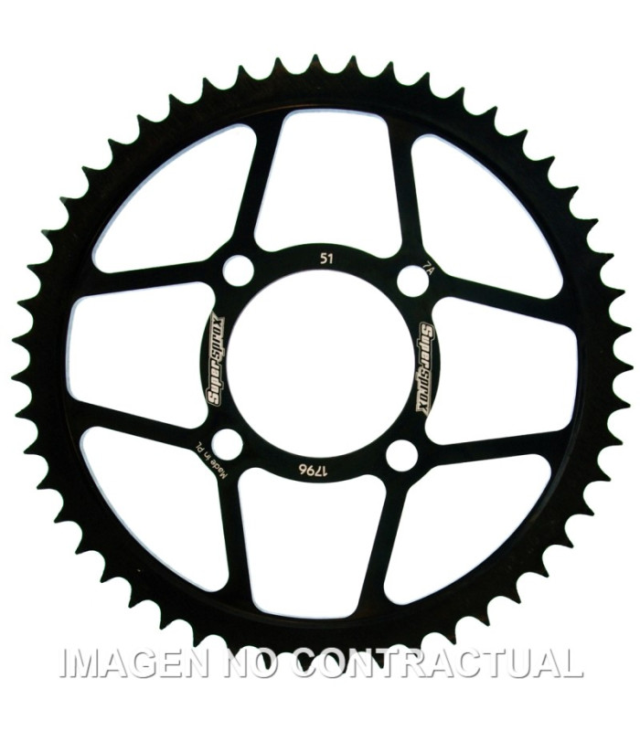 Corona Supersprox acero Suzuki 428 x 51