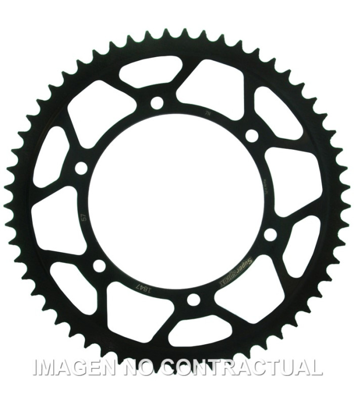 Corona Supersprox acero Yamaha 428 x 57