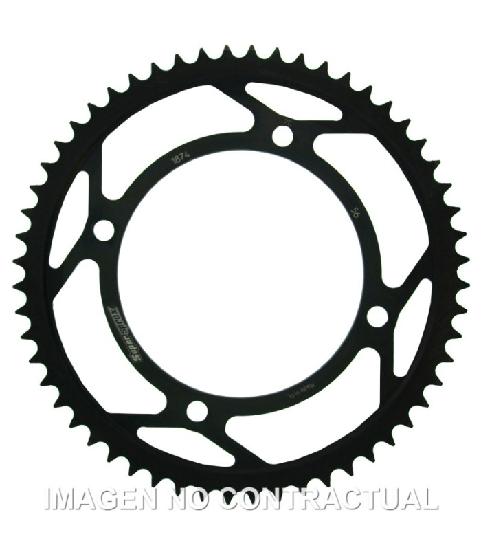 Corona Supersprox acero Yamaha 428 x 56